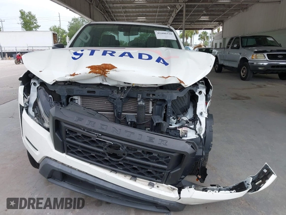 2022 Nissan Frontier S with VIN 1N6ED1CL4NN672429, listed as a IAAI auction lot 42400328 with 46,824 mi miles and . Bid and sale history available at DreamBid. Image 12.