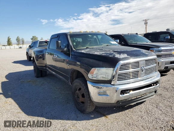 2010 Dodge 3500 Laramie z VIN 3D73Y4CL4AG138453, wystawiony jako Copart lot #75212804 z przebiegiem 207 536 mil mil oraz Szkoda całkowita • Salvage title. Historia ofert i sprzedaży dostępna na DreamBid. Obrazek 1.