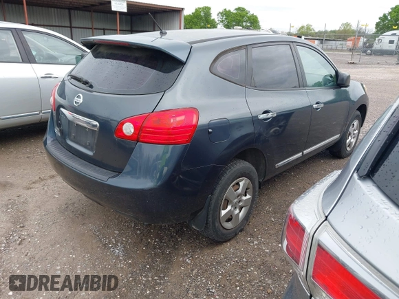 2013 Nissan Rogue S with VIN JN8AS5MTXDW026841, listed as a IAAI auction lot 41910527 with Not Provided miles and . Bid and sale history available at carsss.com. Image 4.