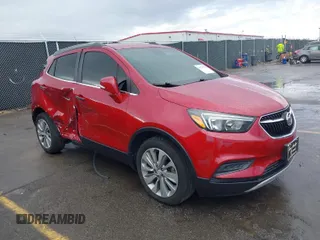 2018 Buick Encore Preferred with VIN KL4CJASB7JB701262, listed as a IAAI auction lot 41717933 with 55,321 mi miles. Bid and sale history available at carsss.com. Image 1.