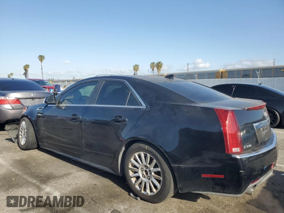 2012 Cadillac CTS Luxury with VIN 1G6DF5E56C0144953, listed as a Copart auction lot 51704895 with 123,099 mi miles and Salvage Title. Bid and sale history available at DreamBid. Image 2.