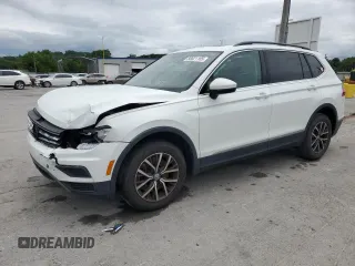 2018 Volkswagen Tiguan SEL with VIN 3VV3B7AX9JM193387, listed as a Copart auction lot 58021185 with 80,236 mi miles and Salvage title. Bid and sale history available at DreamBid. Image 1.