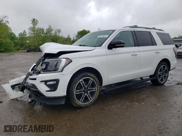 2019 Ford Expedition Limited with VIN 1FMJU2AT3KEA80747, listed as a Copart auction lot 58213875 with 64,494 mi miles and Salvage title. Bid and sale history available at DreamBid. Image 1.
