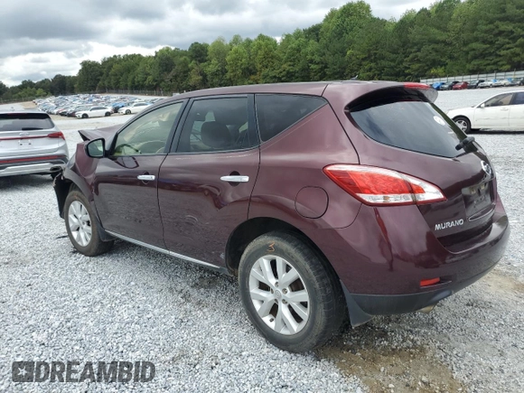 2013 Nissan Murano S with VIN JN8AZ1MU9DW203991, listed as a Copart auction lot 71965254 with 0 mi miles and Salvage Title. Bid and sale history available at carsss.com. Image 2.