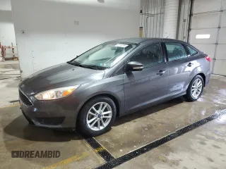 2017 Ford Focus SE with VIN 1FADP3FE9HL281457, listed as a Copart auction lot 53134295 with 48,633 mi miles and Salvage Title. Bid and sale history available at carsss.com. Image 1.