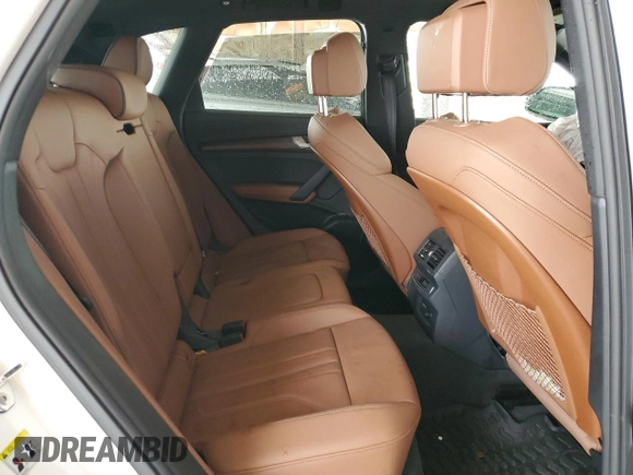 2024 Audi Q5 S line Premium Plus with VIN WA1EAAFY4R2023038, listed as a Copart auction lot 50983625 with 25,634 mi miles and Salvage title. Bid and sale history available at DreamBid. Image 11.