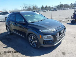2018 Hyundai Kona Ultimate with VIN KM8K5CA50JU118013, listed as a IAAI auction lot 41863926 with 138,772 mi miles. Bid and sale history available at carsss.com. Image 1.