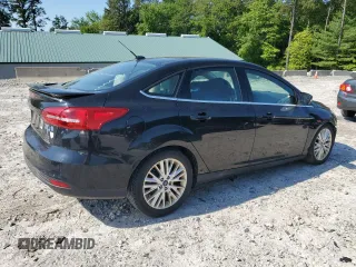 2015 Ford Focus Titanium with VIN 1FADP3J2XFL200489, listed as a Copart auction lot 56443215 with 139,990 mi miles and Clean title. Bid and sale history available at DreamBid. Image 3.