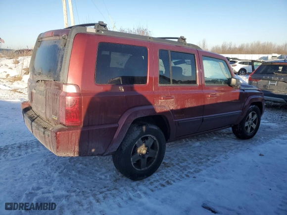 2007 Jeep Commander Sport with VIN 1J8HG48P57C577566, listed as a Copart auction lot 89377565 with 207,453 mi miles and Clean Title. Bid and sale history available at carsss.com. Image 3.