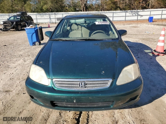 2000 Honda Civic EX with VIN 1HGEJ8645YL051310, listed as a Copart auction lot 41648885 with 107,517 mi miles and Salvage Title. Bid and sale history available at carsss.com. Image 5.