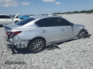 2020 Infiniti Q50 Pure z VIN JN1EV7APXLM204932, wystawiony jako Copart lot #52923515 z przebiegiem 45 194 mil mil oraz Nie do naprawy • Non repairable. Historia ofert i sprzedaży dostępna na DreamBid. Obrazek 3.