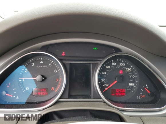 2008 Audi Q7 4.2L Premium with VIN WA1BV74LX8D015742, listed as a Copart auction lot 81179354 with 165,288 mi miles and Salvage Title. Bid and sale history available at carsss.com. Image 9.