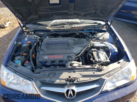 2003 Acura TL Type S with VIN 19UUA56843A064776, listed as a Copart auction lot 73772424 with 142,440 mi miles and Salvage Title. Bid and sale history available at carsss.com. Image 11.