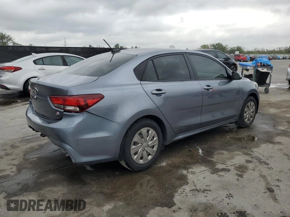 2020 Kia Rio S with VIN 3KPA24AD9LE298311, listed as a Copart auction lot 48225775 with 121,278 mi miles and Non Repairable. Bid and sale history available at carsss.com. Image 3.