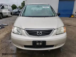 2000 Mazda MPV DX with VIN JM3LW28G5Y0142081, listed as a Copart auction lot 72956824 with 96,461 mi miles and Salvage Title. Bid and sale history available at carsss.com. Image 5.