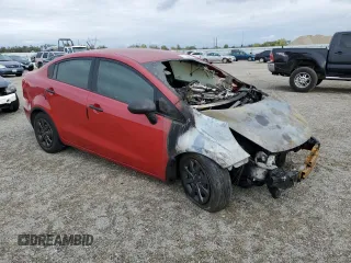 2013 Kia Rio LX with VIN KNADM4A38D6269580, listed as a Copart auction lot 71320864 with Not Provided miles and Non Repairable. Bid and sale history available at DreamBid. Image 4.