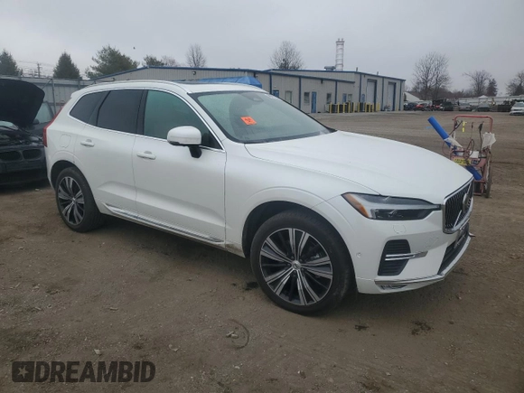 2022 Volvo XC60 Inscription with VIN YV4L12RL4N1088780, listed as a Copart auction lot 48810255 with Not provided miles and Salvage title. Bid and sale history available at DreamBid. Image 4.