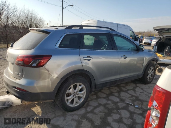 2013 Mazda CX-9 Touring with VIN JM3TB3CA3D0405084, listed as a Copart auction lot 47387645 with 0 mi miles and Salvage Title. Bid and sale history available at carsss.com. Image 3.