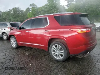 2018 Chevrolet Traverse High Country with VIN 1GNEVKKW7JJ250813, listed as a Copart auction lot 58981395 with 145,170 mi miles and Salvage title. Bid and sale history available at DreamBid. Image 2.