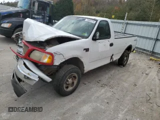 2002 Ford F-150 XL z VIN 1FTRF18W92NB71226, wystawiony jako Copart lot #76082214 z przebiegiem Nie podano mil oraz Szkoda całkowita • Salvage title. Historia ofert i sprzedaży dostępna na DreamBid. Obrazek 1.