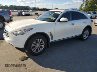2012 Infiniti FX35 with VIN JN8AS1MW4CM156367, listed as a Copart auction lot 71313784 with 166,385 mi miles and Non Repairable. Bid and sale history available at carsss.com. Image 1.