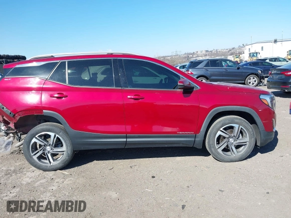 2019 GMC Terrain SLT with VIN 3GKALVEV3KL361178, listed as a IAAI auction lot 41696922 with 65,523 mi miles. Bid and sale history available at carsss.com. Image 12.