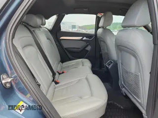 2018 Audi Q3 Premium Plus with VIN WA1JCCFS9JR014346, listed as a Copart auction lot 57994735 with 112,426 mi miles and Salvage title. Bid and sale history available at DreamBid. Image 10.