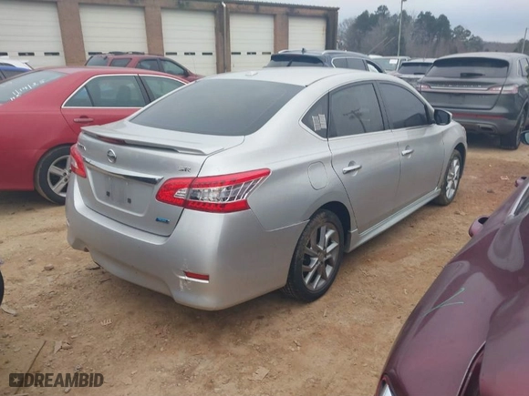 2014 Nissan Sentra SV with VIN 3N1AB7AP8EY240335, listed as a IAAI auction lot 41425022 with 120,418 mi miles. Bid and sale history available at carsss.com. Image 4.