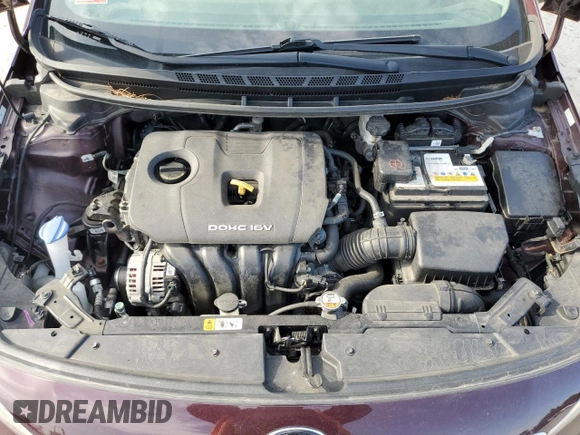 2018 Kia Forte LX with VIN 3KPFK4A71JE272900, listed as a Copart auction lot 52948705 with 42,342 mi miles and Salvage Title. Bid and sale history available at carsss.com. Image 11.