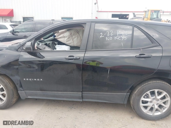 2024 Chevrolet Equinox LS with VIN 3GNAXHEG0RL238118, listed as a IAAI auction lot 41711789 with 16,568 mi miles. Bid and sale history available at carsss.com. Image 14.