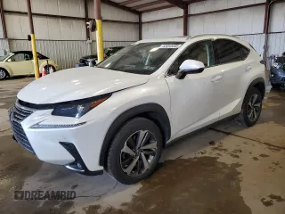 2019 Lexus NX 300 z VIN JTJBARBZ6K2199341, wystawiony jako Copart lot #53050495 z przebiegiem 59 786 mil mil oraz Szkoda całkowita • Salvage title. Historia ofert i sprzedaży dostępna na DreamBid. Obrazek 1.