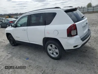 2017 Jeep Compass High Altitude with VIN 1C4NJCEB6HD102728, listed as a Copart auction lot 50896705 with 132,735 mi miles and Salvage title. Bid and sale history available at DreamBid. Image 2.
