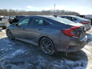 2019 Honda Civic Sedan EX with VIN 19XFC1F38KE004123, listed as a Copart auction lot 44943015 with 40,963 mi miles and Salvage Title. Bid and sale history available at carsss.com. Image 2.