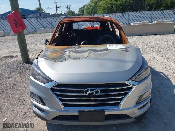 2020 Hyundai Tucson SEL with VIN KM8J3CAL1LU168938, listed as a IAAI auction lot 40317942 with 1 mi miles. Bid and sale history available at carsss.com. Image 6.