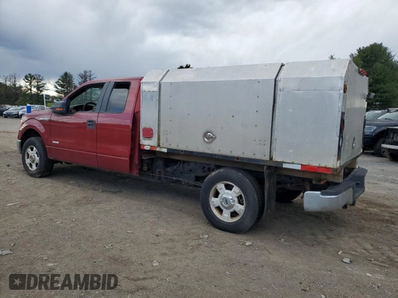 2014 Ford F-150 XL with VIN 1FTFX1ETXEKG17352, listed as a Copart auction lot 53354055 with 233,431 mi miles and Clean Title. Bid and sale history available at DreamBid. Image 2.