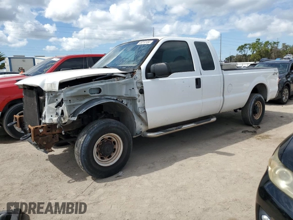2004 Ford F-250 XL with VIN 1FTNX21L14EC66450, listed as a Copart auction lot 45310104 with 122,837 mi miles and Non repairable. Bid and sale history available at DreamBid. Image 1.