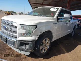 2015 Ford F-150 XLT with VIN 1FTEW1EFXFFA89038, listed as a IAAI auction lot 41365907 with 216,785 mi miles. Bid and sale history available at carsss.com. Image 17.