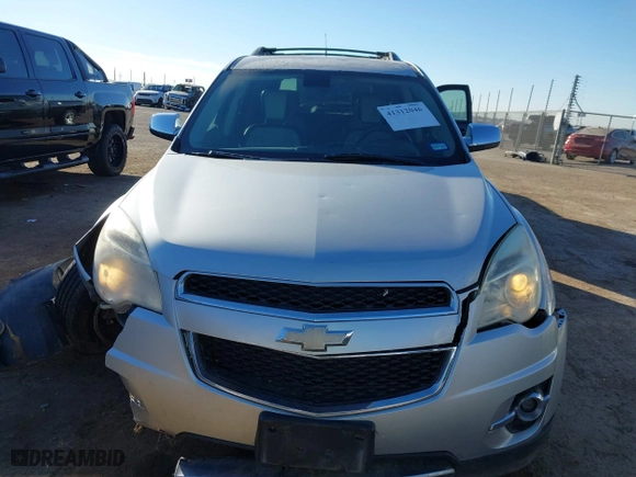 2010 Chevrolet Equinox LTZ with VIN 2CNFLFEY1A6350485, listed as a IAAI auction lot 41312046 with 168,267 mi miles. Bid and sale history available at carsss.com. Image 13.