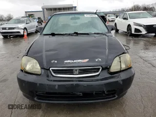 1998 Honda Civic LX with VIN 1HGEJ6579WL053784, listed as a Copart auction lot 47759575 with 298,142 mi miles and Salvage Title. Bid and sale history available at DreamBid. Image 5.