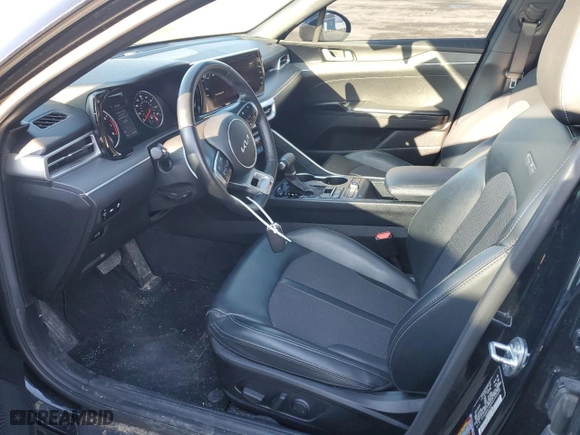 2022 Kia K5 GT-Line with VIN 5XXG64J25NG133699, listed as a Copart auction lot 46165145 with 32,290 mi miles and Salvage Title. Bid and sale history available at carsss.com. Image 7.