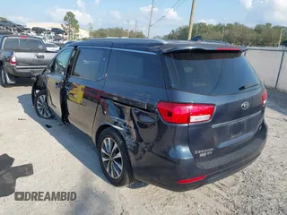 2015 Kia Sedona EX with VIN KNDMC5C13F6018556, listed as a IAAI auction lot 41491580 with 1 mi miles. Bid and sale history available at carsss.com. Image 3.