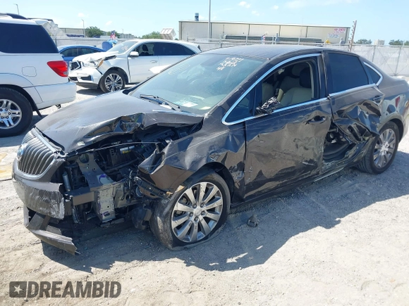 2015 Buick Verano with VIN 1G4PP5SK7F4125869, listed as a IAAI auction lot 42179133 with 46,634 mi miles and . Bid and sale history available at DreamBid. Image 17.