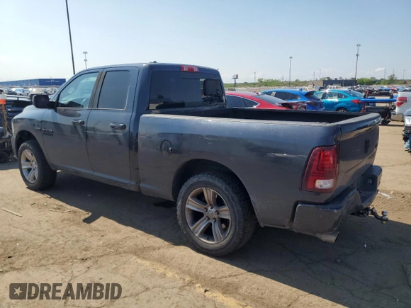 2015 Ram 1500 Sport z VIN 1C6RR7HT3FS584242, wystawiony jako Copart lot #57354125 z przebiegiem Nie podano mil oraz Szkoda całkowita • Salvage title. Historia ofert i sprzedaży dostępna na DreamBid. Obrazek 2.