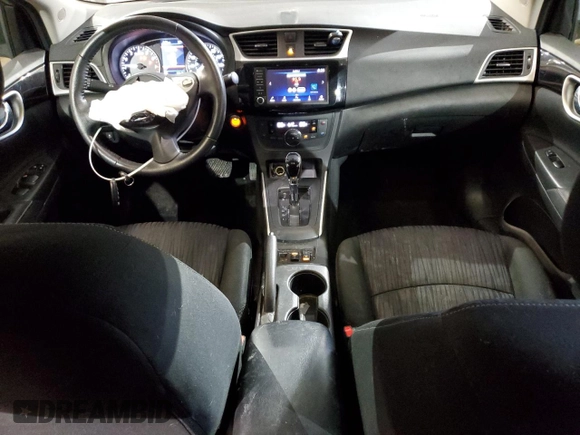 2019 Nissan Sentra SV with VIN 3N1AB7AP1KY272748, listed as a Copart auction lot 46336665 with 55,771 mi miles and Salvage Title. Bid and sale history available at DreamBid. Image 8.