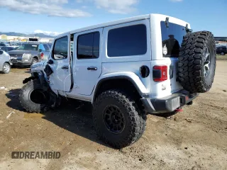 2019 Jeep Wrangler Unlimited Rubicon with VIN 1C4HJXFG0KW515349, listed as a Copart auction lot 45588385 with 64,737 mi miles and Salvage title. Bid and sale history available at DreamBid. Image 2.