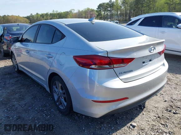 2017 Hyundai Elantra Limited z VIN 5NPD84LF6HH062986, wystawiony jako IAAI lot #41913822 z przebiegiem 163 618 mil mil oraz . Historia ofert i sprzedaży dostępna na DreamBid. Obrazek 3.