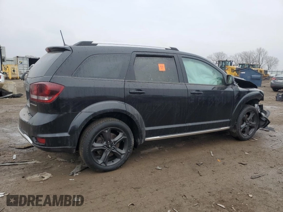 2019 Dodge Journey Crossroad with VIN 3C4PDCGB2KT803118, listed as a Copart auction lot 83989134 with 59,996 mi miles and Salvage Title. Bid and sale history available at DreamBid. Image 3.