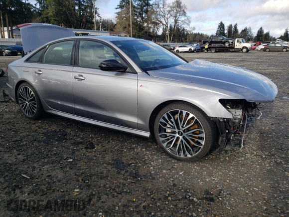 2018 Audi A6 Sport with VIN WAUF3AFC9JN046422, listed as a Copart auction lot 84331714 with 101,016 mi miles and Salvage Title. Bid and sale history available at carsss.com. Image 4.
