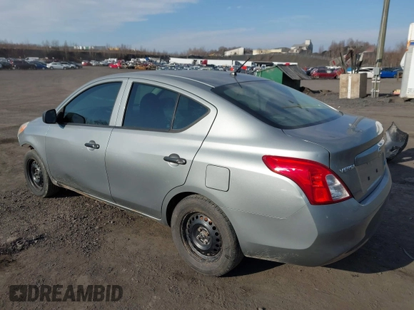 2012 Nissan Versa SV with VIN 3N1CN7AP5CL929890, listed as a IAAI auction lot 41839007 with 145,375 mi miles. Bid and sale history available at carsss.com. Image 3.