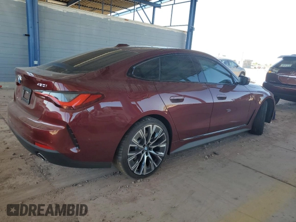 2023 BMW 4 Series 430i z VIN WBA63AV0XPFP35931, wystawiony jako Copart lot #74114894 z przebiegiem 12 836 mil mil oraz Szkoda całkowita • Salvage title. Historia ofert i sprzedaży dostępna na DreamBid. Obrazek 3.